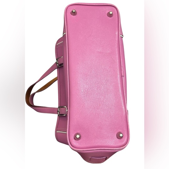 Coach Vintage Pink Hampton Satchel Tote with COA - Picture 7 of 16